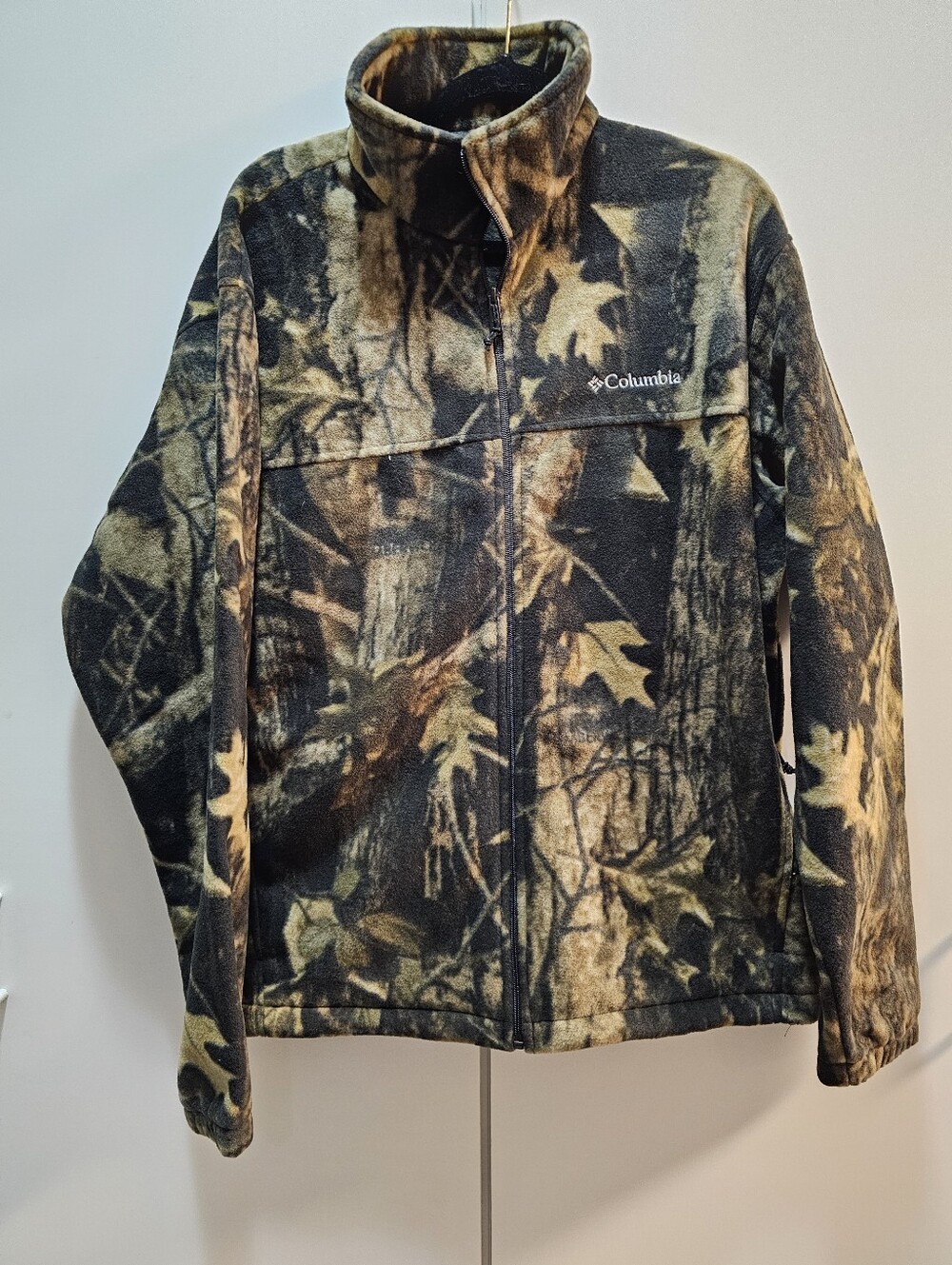 Columbia Realtree Camo Fleece Jacket - Black/Brown/Green